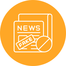 Fake news icon