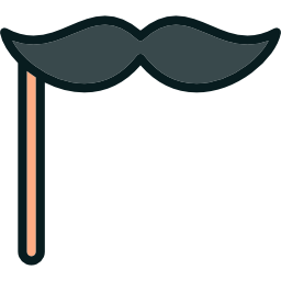 moustache Icône