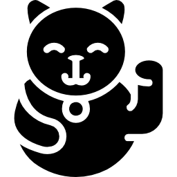 maneki neko ikona