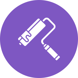 Paint roller icon