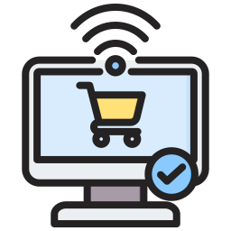 Online retail icon