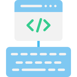 Web programming icon