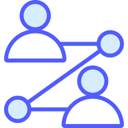 réseau social Icône