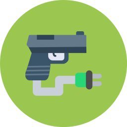 elektrische waffe icon