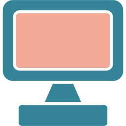 Monitor screen icon