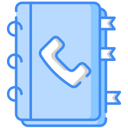 Contact book icon