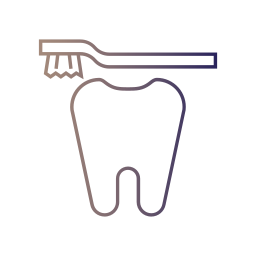 spazzolino da denti icona