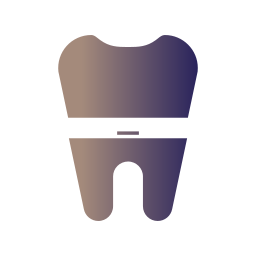 corona del dente icona