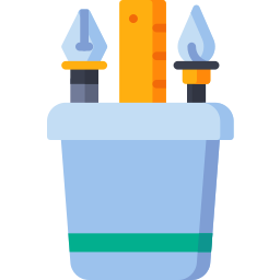 Pencil case icon