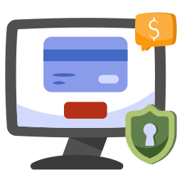 Online payment icon