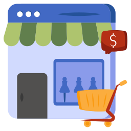 Web shop icon