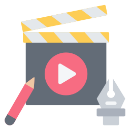 Video editing icon