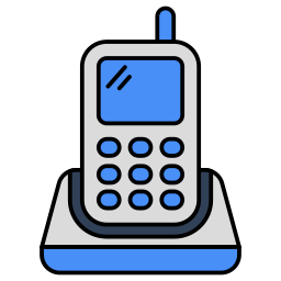 Cordless phone icon