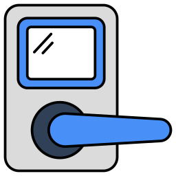 Door lock icon