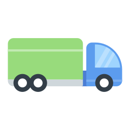 Cargo truck icon