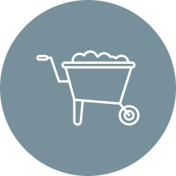 Wheelbarrow icon