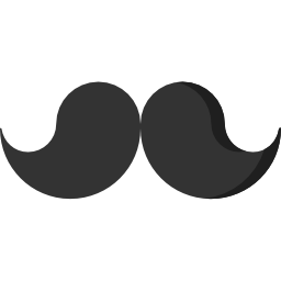 bigode Ícone