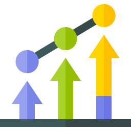 croissance Icône