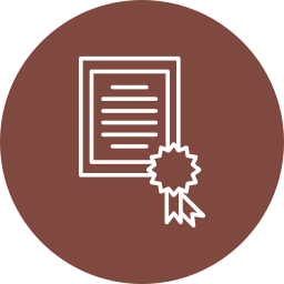 Certificate icon