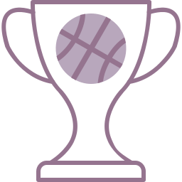 trophée de basket Icône