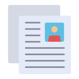 Curriculum vitae icon