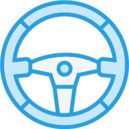 Steering wheel icon