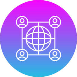 Global network icon