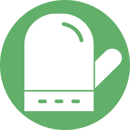 Oven glove icon