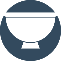 Food bowl icon