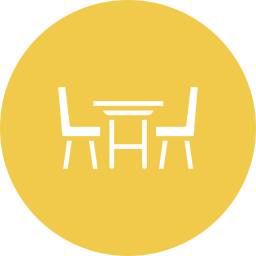 Dinner table icon