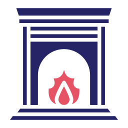 Fireplace icon