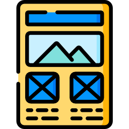 Wireframe icon