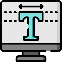 Edit text icon