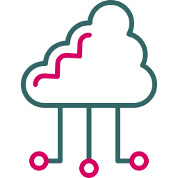 Cloud computing icon