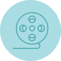 Film reel icon