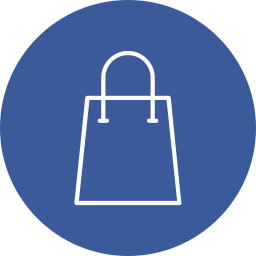 Shopping bag icon