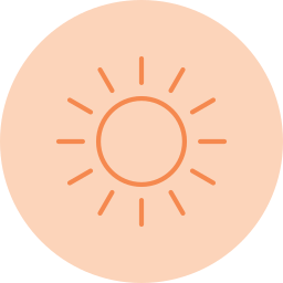 Sun icon