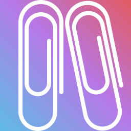 Paper clip icon