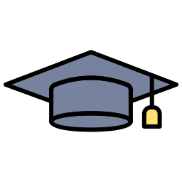 Graduation cap icon