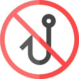 No fishing icon