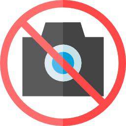 No camera icon