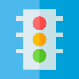 Traffic light icon