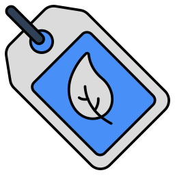 Eco tag icon