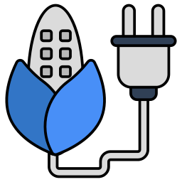 Biomass energy icon