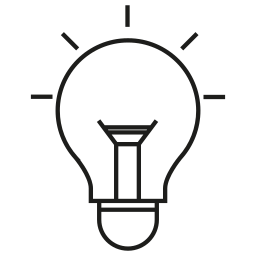 Light bulb icon