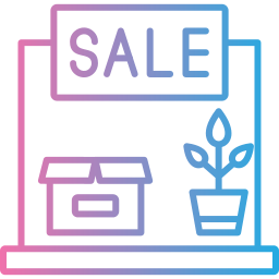 Garage sale icon