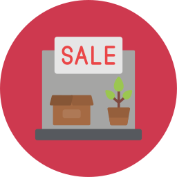 Garage sale icon