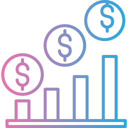 Growth analysis icon