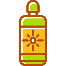 crema solare icona