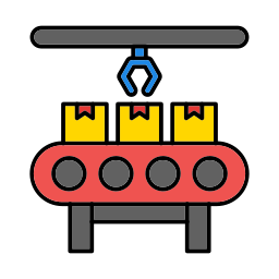 Assembly line icon